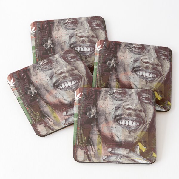 Item preview, Bob Marley sketch painting designed and sold by GalleryKauffeld.