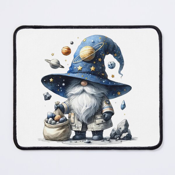 Item preview, Cute Astronaut Gnome and Space designed and sold by Magnuna.