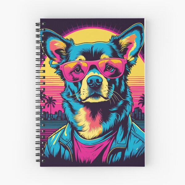 Item preview, Dog with glasses the canine soundtrack of fashion, with each step accompanied by chords of elegance and stylish rhythm designed and sold by Pulsant  Paintings.