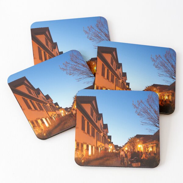 Item preview, Historic houses in the old town at dusk, Erlangen designed and sold by Torsten  Krüger.