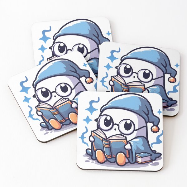 Item preview, Kawaii Breezy Lich With Glasses designed and sold by CanvasCutie.