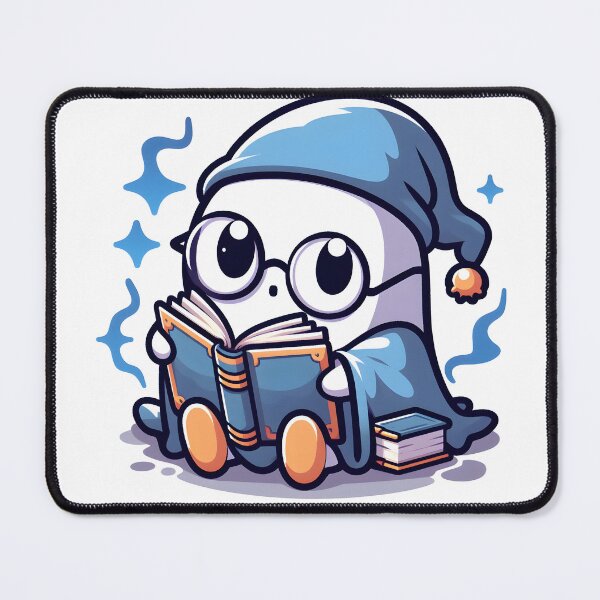 Item preview, Kawaii Breezy Lich With Glasses designed and sold by CanvasCutie.