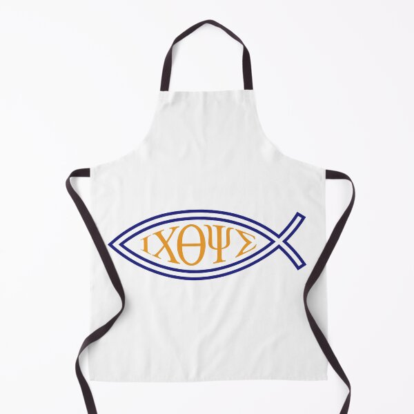Item preview, Christian fish with Greek writing_ΙΧΘΥΣ designed and sold by EternalRock.