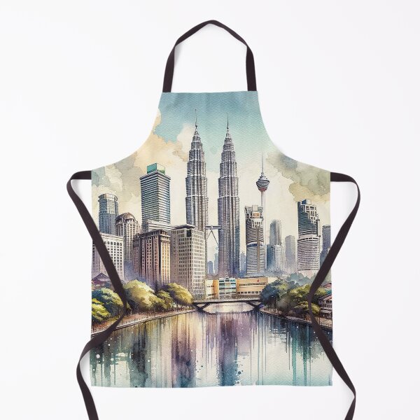 Item preview, Sunrise over Kuala Lumpur designed and sold by Cerberus-Art.