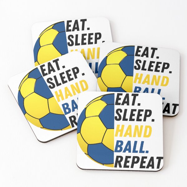 Item preview, Eat Sleep Handball Repeat designed and sold by Mustaph-Shop.