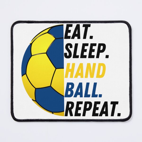 Item preview, Eat Sleep Handball Repeat designed and sold by Mustaph-Shop.
