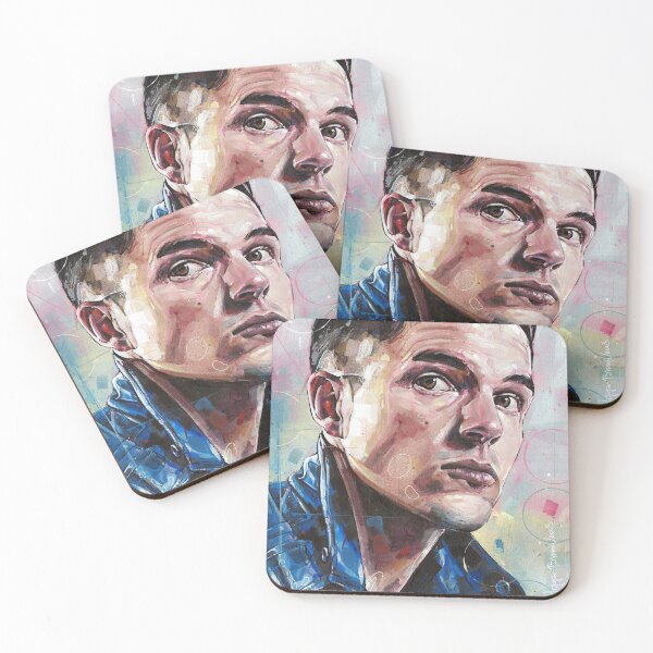 Item preview, Brandon Flowers painting designed and sold by GalleryKauffeld.