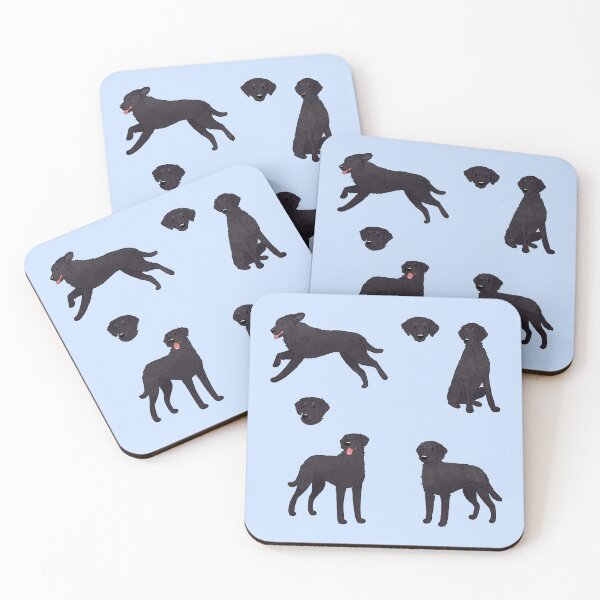 Item preview, Curly coated retriever dog pack designed and sold by Yaragold.