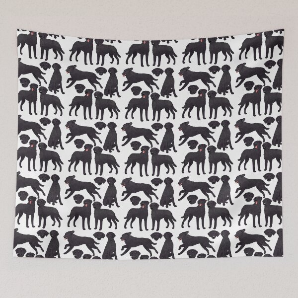 Item preview, Curly coated retriever dog pattern  designed and sold by Yaragold.