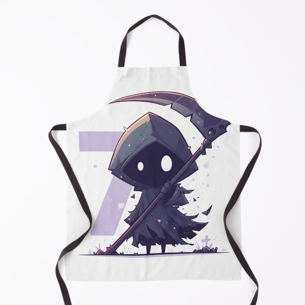 Item preview, Cute Kawaii Grim Reaper designed and sold by CoolMantras.