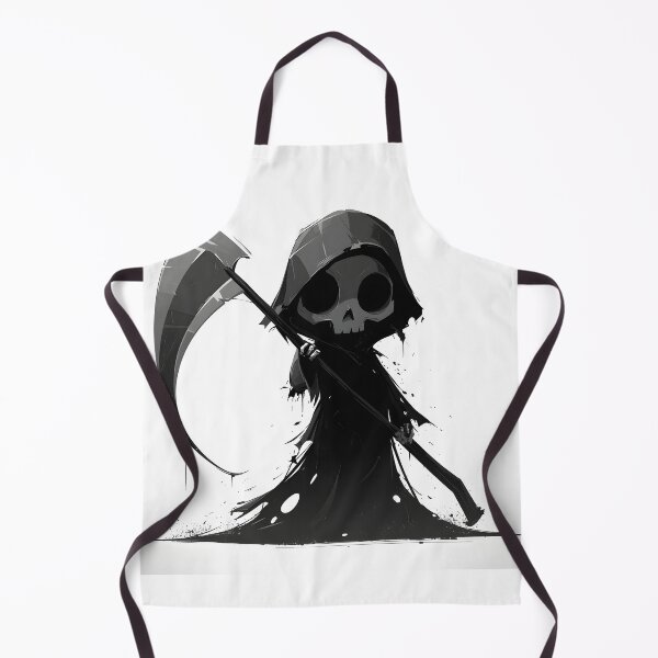 Item preview, Cute Kawaii Grim Reaper designed and sold by CoolMantras.