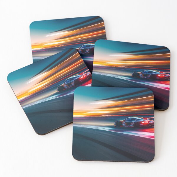 Item preview, Speeding Racecar at Dusk designed and sold by Asymoney.