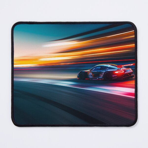 Item preview, Speeding Racecar at Dusk designed and sold by Asymoney.