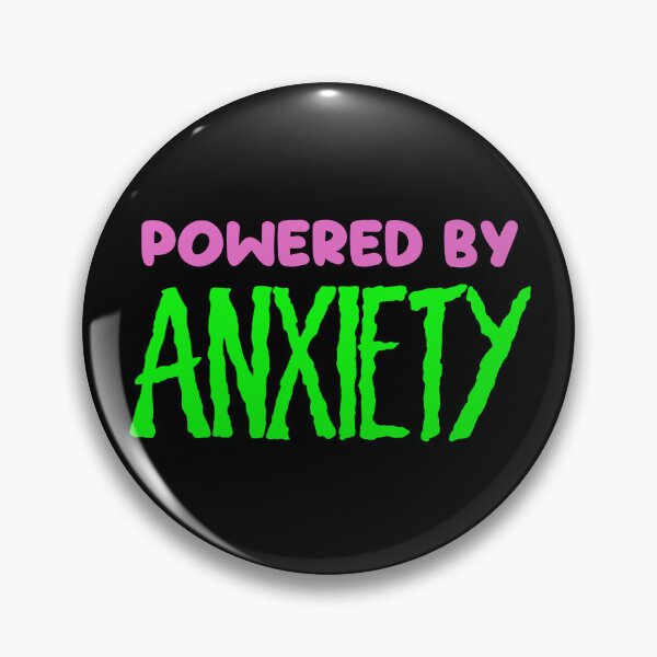 Item preview, Powered By Anxiety designed and sold by TiffinByLK.