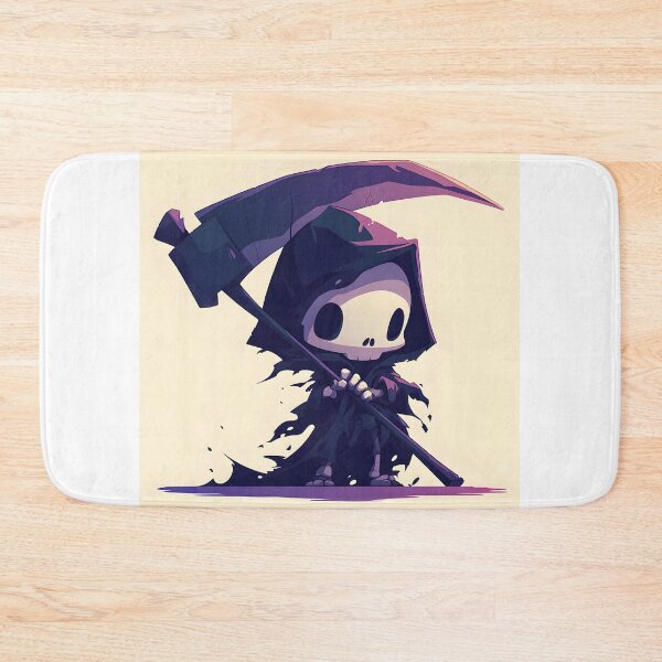 Item preview, Cute Kawaii Grim Reaper designed and sold by CoolMantras.