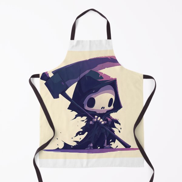 Item preview, Cute Kawaii Grim Reaper designed and sold by CoolMantras.