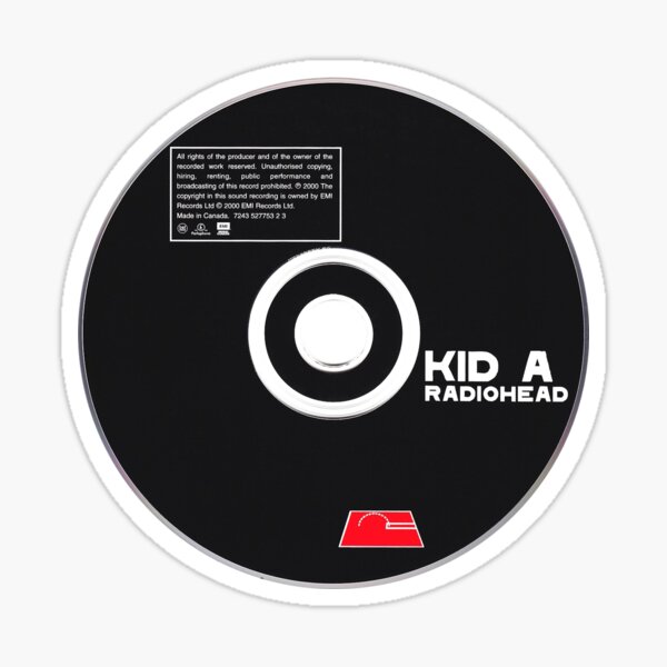 Item preview, KID A CD - Radiohead designed and sold by GmanOnDiscord.