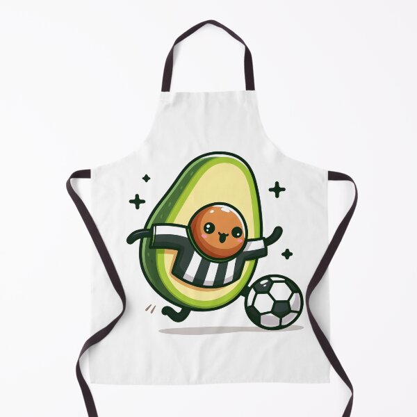 Item preview, Kawaii Avocado With A Soccer Jersey designed and sold by CanvasCutie.