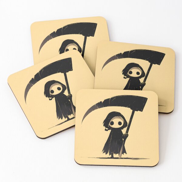 Item preview, Cute Kawaii Grim Reaper designed and sold by CoolMantras.