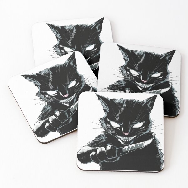 Item preview, Cat with knife designed and sold by Shtex.
