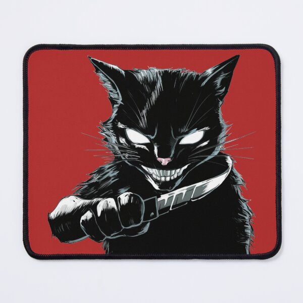Item preview, Cat with knife designed and sold by Shtex.