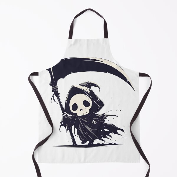 Item preview, Cute Kawaii Grim Reaper designed and sold by CoolMantras.
