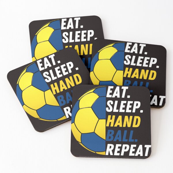Item preview, Eat Sleep Handball Repeat designed and sold by Mustaph-Shop.