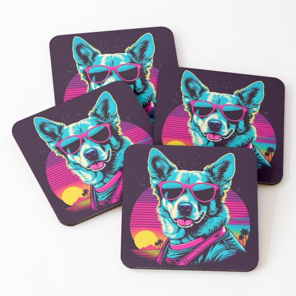 Item preview, Dog with glasses the morning star that lights up the beginning of the day with a touch of elegance, announcing that each dawn is an opportunity to shine designed and sold by Pulsant  Paintings.