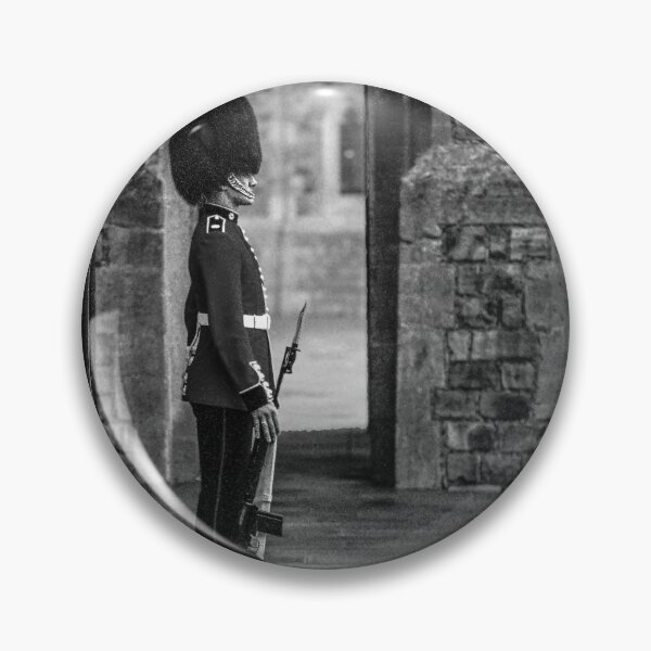 Item preview, Standing Guard, Windsor Castle - BW designed and sold by Brian Shaw.