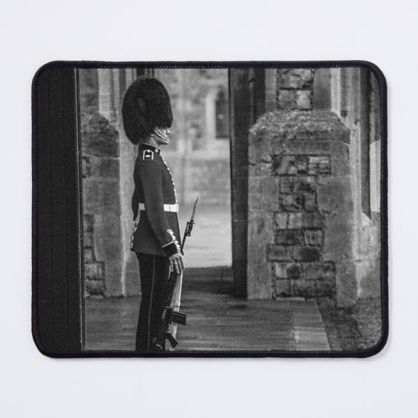 Item preview, Standing Guard, Windsor Castle - BW designed and sold by Brian Shaw.