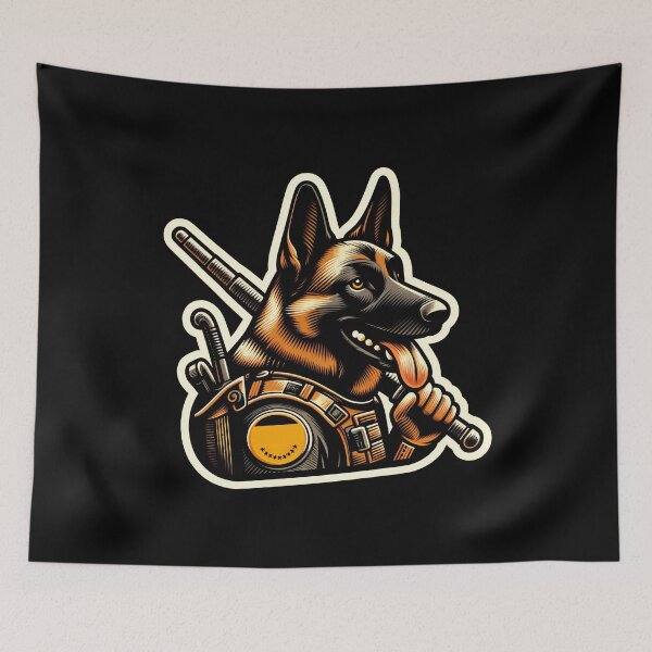 Item preview, Belgian Malinois Police designed and sold by ThisDress.