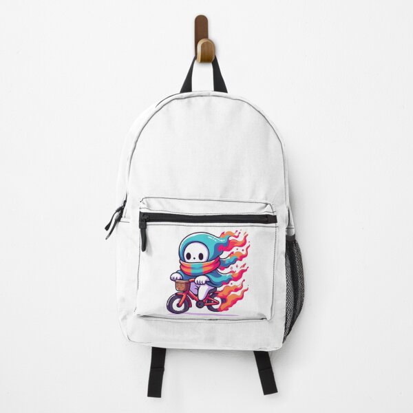 Item preview, Kawaii Energetic Wraith With Vibrant Scarf designed and sold by CanvasCutie.