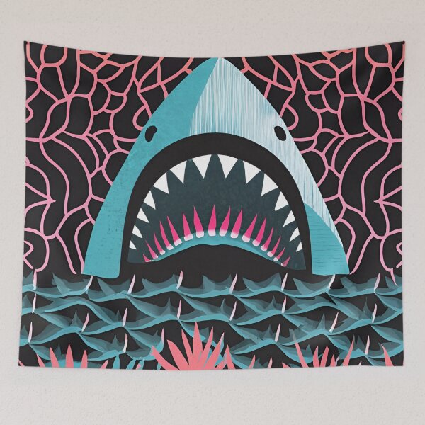 Item preview, Jaws Unleashed: The Shark's Opened Mouth" designed and sold by JAMESAMORN.