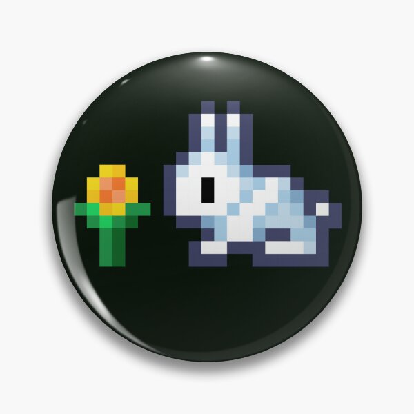 Item preview, Terraria Rabbit & Flower designed and sold by disposalist.