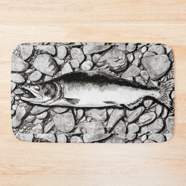 Item preview, Dead Pink Salmon Painting designed and sold by Stephen Emms.
