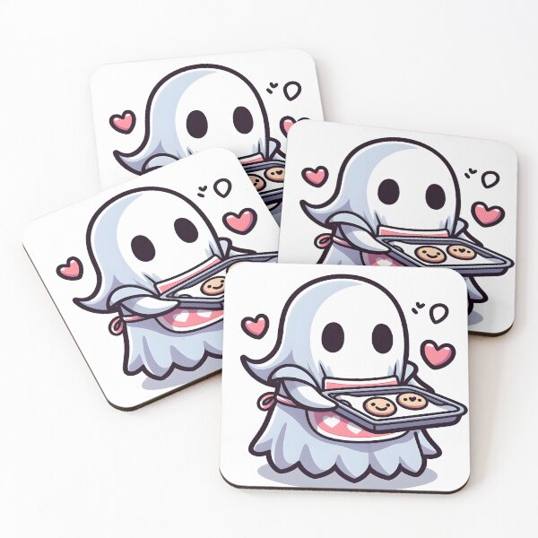 Item preview, Kawaii Vivacious Wraith: Apron With Hearts designed and sold by CanvasCutie.