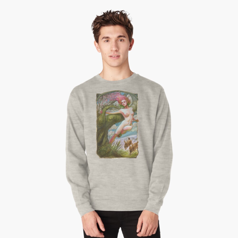 Item preview, Pullover Sweatshirt designed and sold by BohemianWeasel.