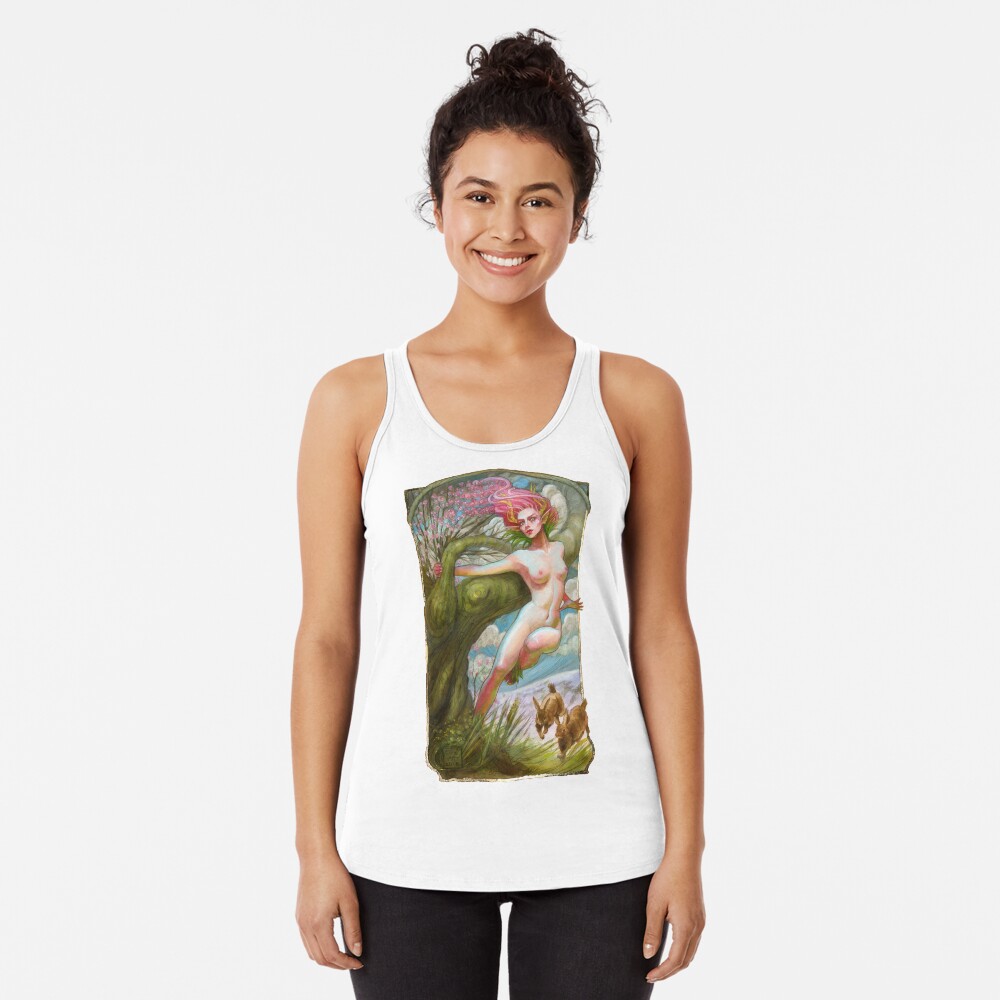 Item preview, Racerback Tank Top designed and sold by BohemianWeasel.