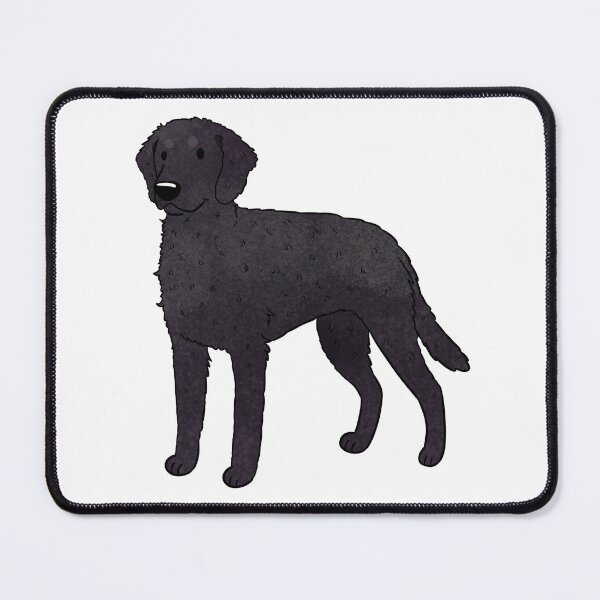 Item preview, Cute curly coated retriever dog  designed and sold by Yaragold.