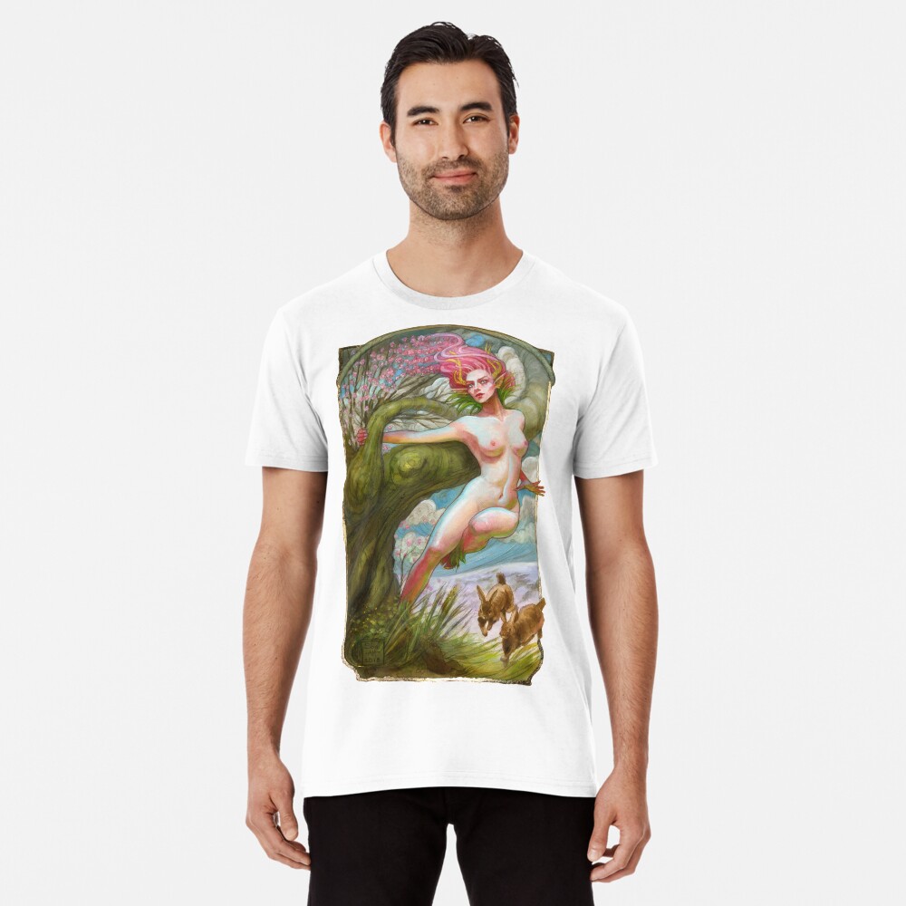 Item preview, Premium T-Shirt designed and sold by BohemianWeasel.
