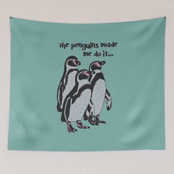 Item preview, The penguins made me do it designed and sold by GeoCreate.