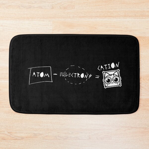 Item preview, Cations | atom | electron | science humor | chemical reactions designed and sold by themichetti.