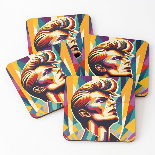 Item preview, Bowie - Angrave Travel Poster designed and sold by Sovietmovies.