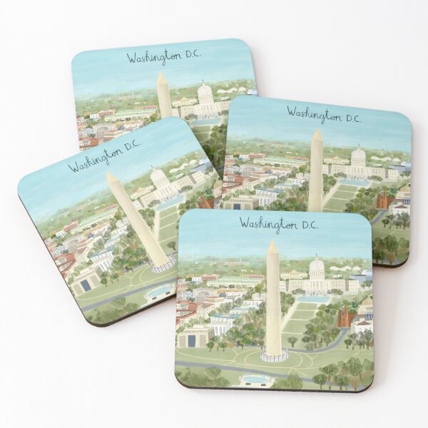 Item preview, Washington, D.C, USA Capitol With State Buildings By Artist Carla Daly designed and sold by Carla Daly.