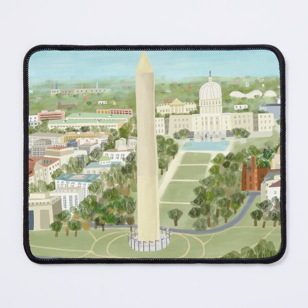 Item preview, Washington, D.C, USA Capitol With State Buildings By Artist Carla Daly designed and sold by Carla Daly.