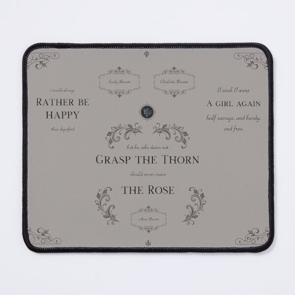 Item preview, Bronte Sisters (gray) designed and sold by ProsetoPrint.