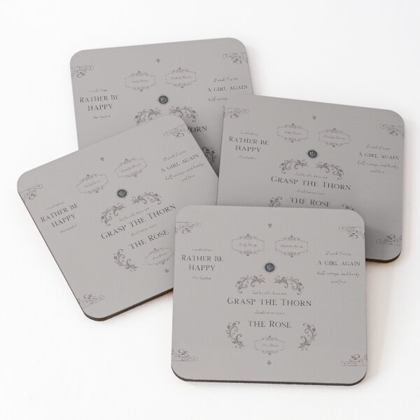 Item preview, Bronte Sisters (gray) designed and sold by ProsetoPrint.