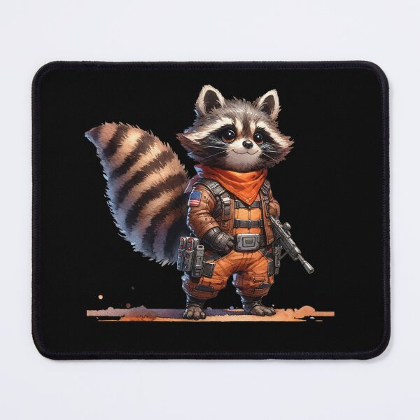 Item preview, Raccon the Space Rocket designed and sold by 93-Store.