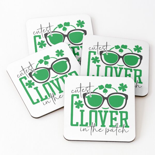 Item preview, Cutest Clover In The Patch Cute Shamrock St Patricks designed and sold by Hairball-Pets.
