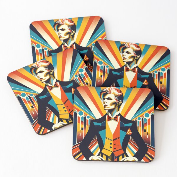 Item preview, Bowie - Angrave Travel Poster designed and sold by Sovietmovies.